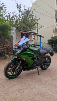 Green Kawasaki Ninja 650R