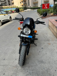 Rebel Blue Royal Enfield Hunter 350 Metro