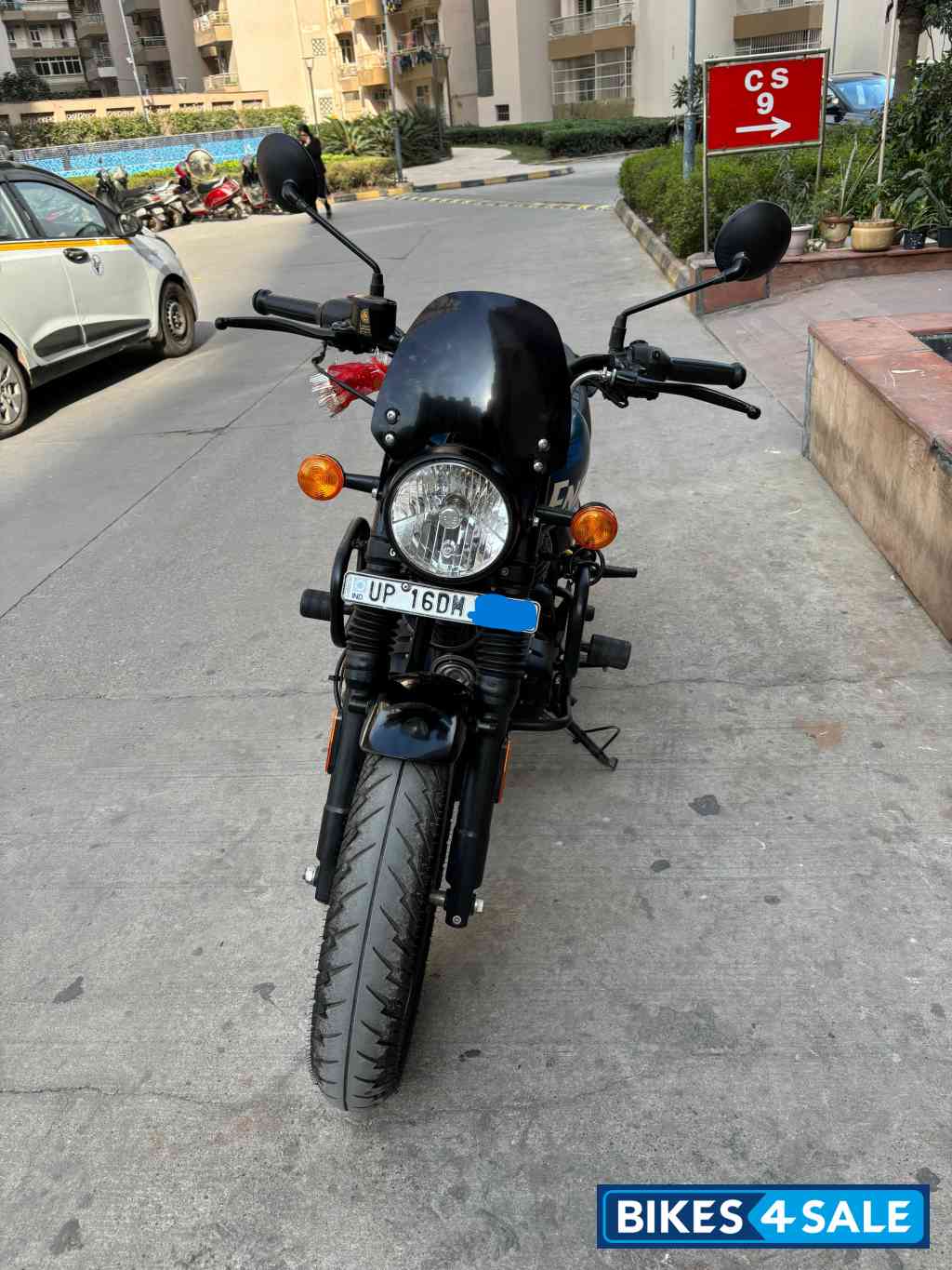 Rebel Blue Royal Enfield Hunter 350 Metro
