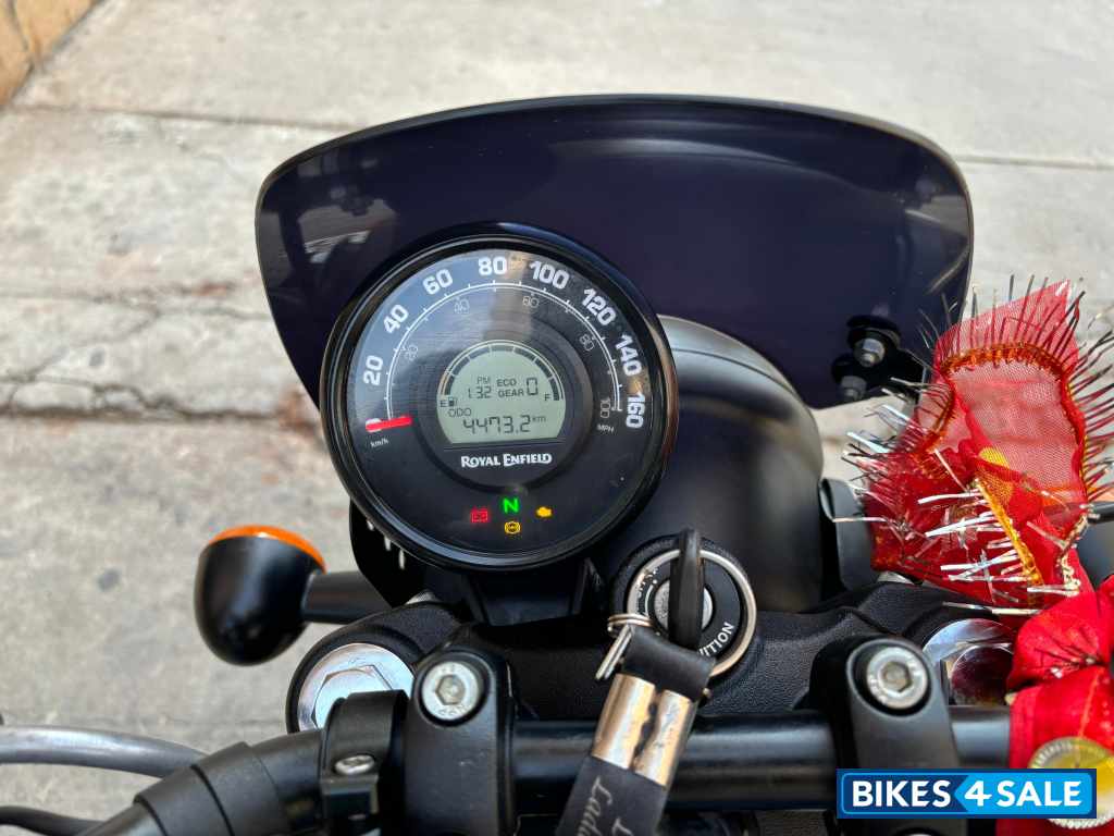 Rebel Blue Royal Enfield Hunter 350 Metro