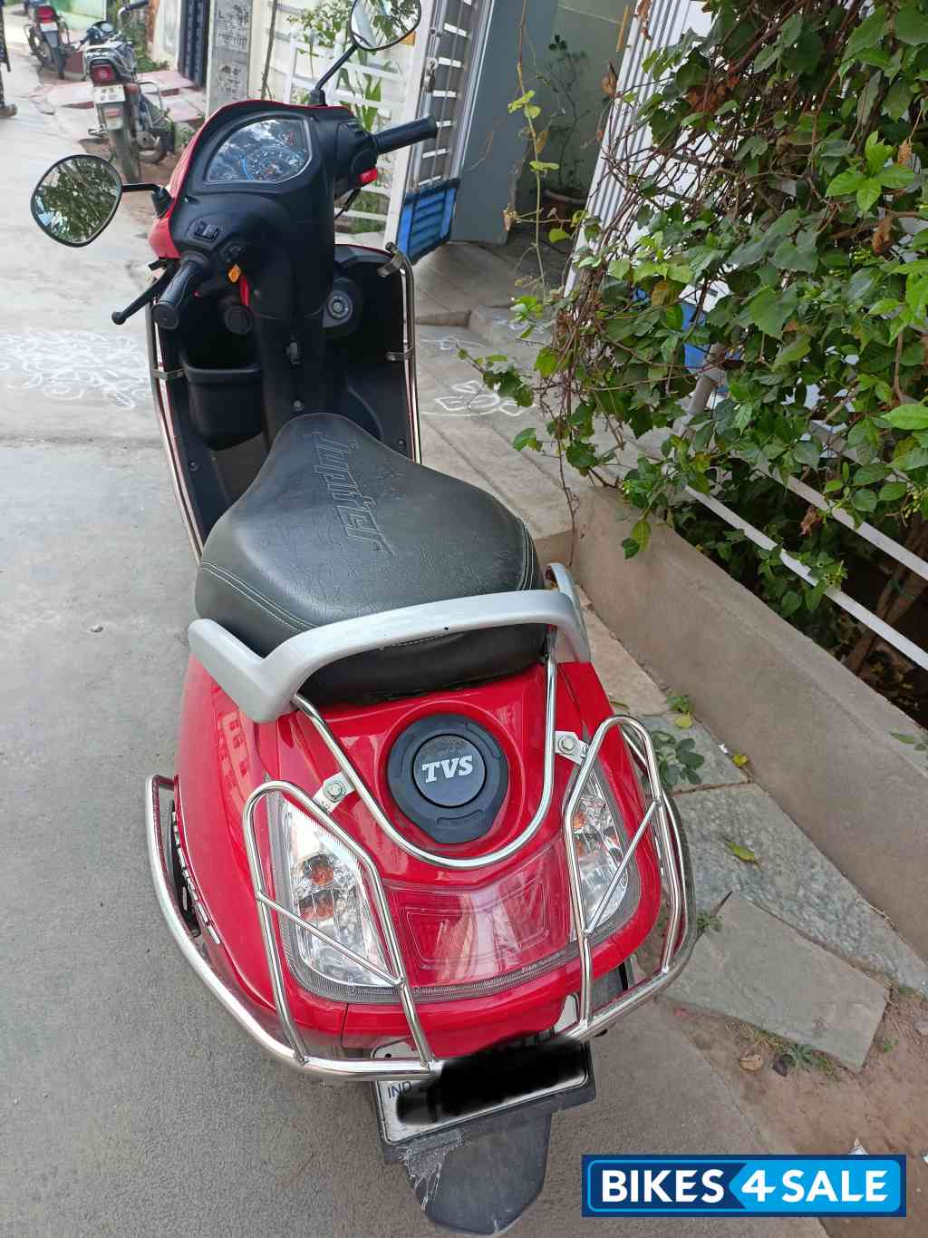 Racing Red TVS Jupiter BS6