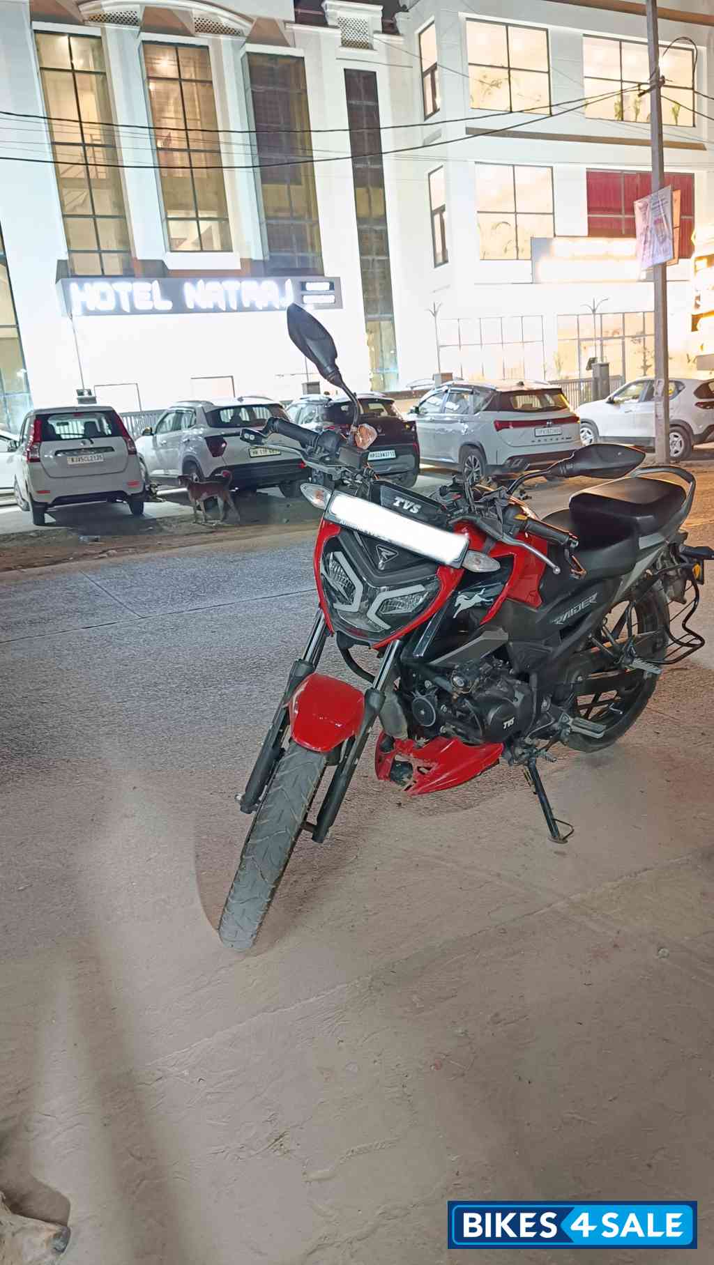 TVS Raider Split Seat