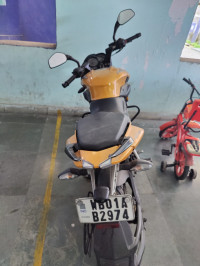 Yellow Bajaj Pulsar 200 NS