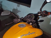 Yellow Bajaj Pulsar 200 NS