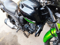 Black-green Yamaha FZ-S
