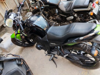 Black-green Yamaha FZ-S