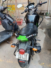 Black-green Yamaha FZ-S
