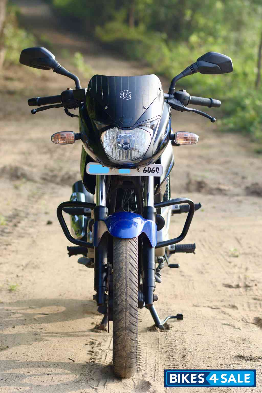 Blue Bajaj Pulsar 180 DTSi