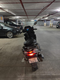 Black Honda Grazia 125 BS6