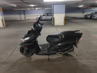 Black Honda Grazia 125 BS6