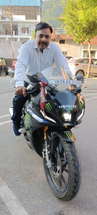 Black And Blue Yamaha R15M Monster Energy MotoGP Edition