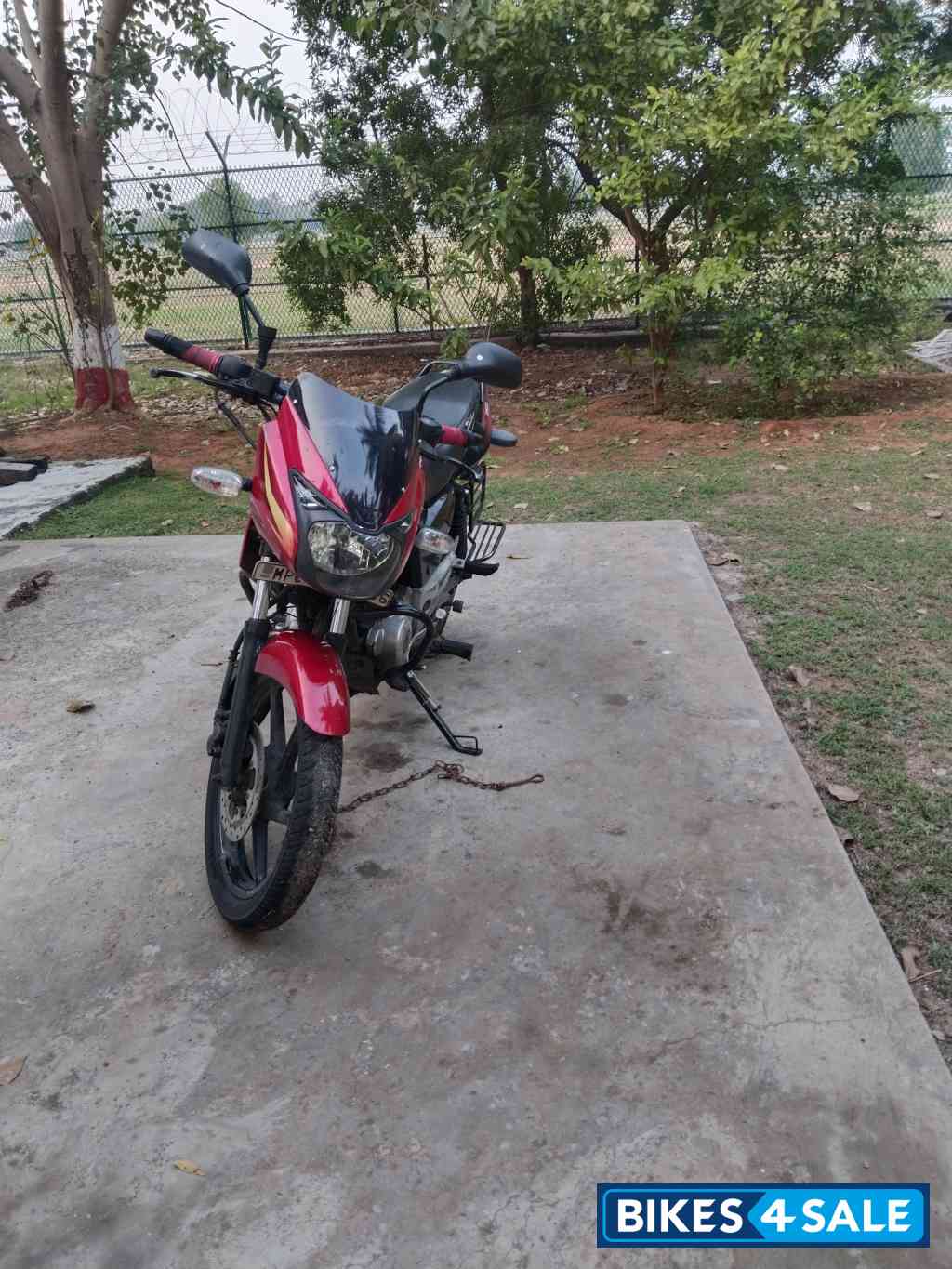 Wine Red Bajaj Pulsar 150 DTSi