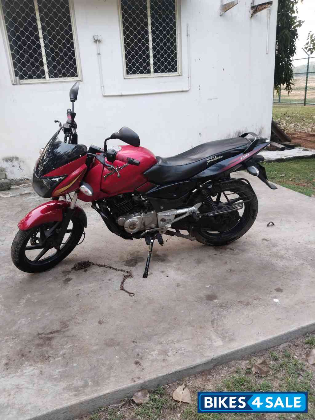 Wine Red Bajaj Pulsar 150 DTSi