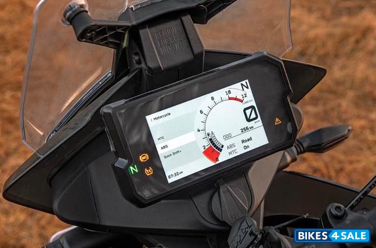 Orange KTM 390 Adventure