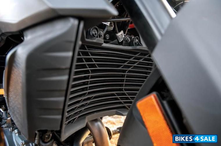 Orange KTM 390 Adventure