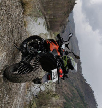 Orange KTM 390 Adventure