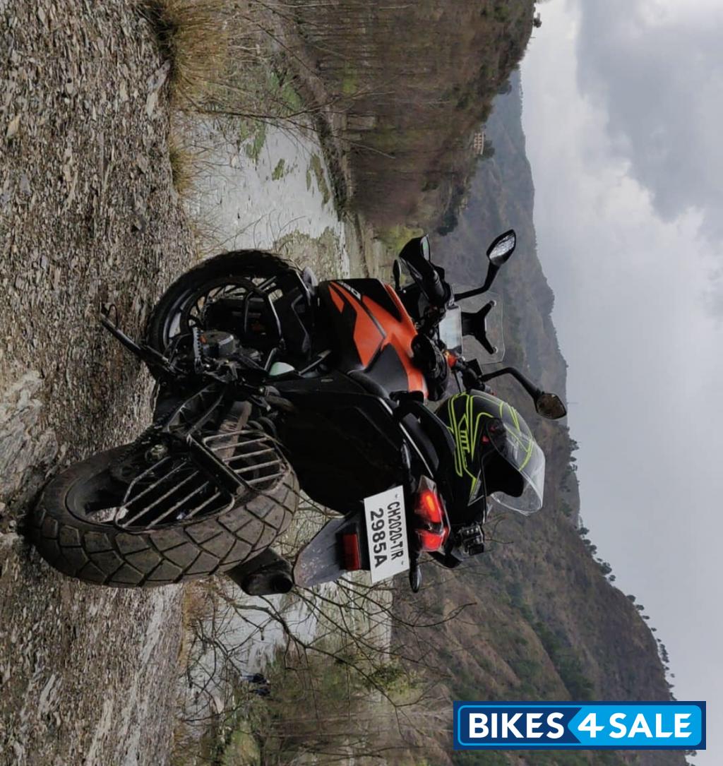 Orange KTM 390 Adventure