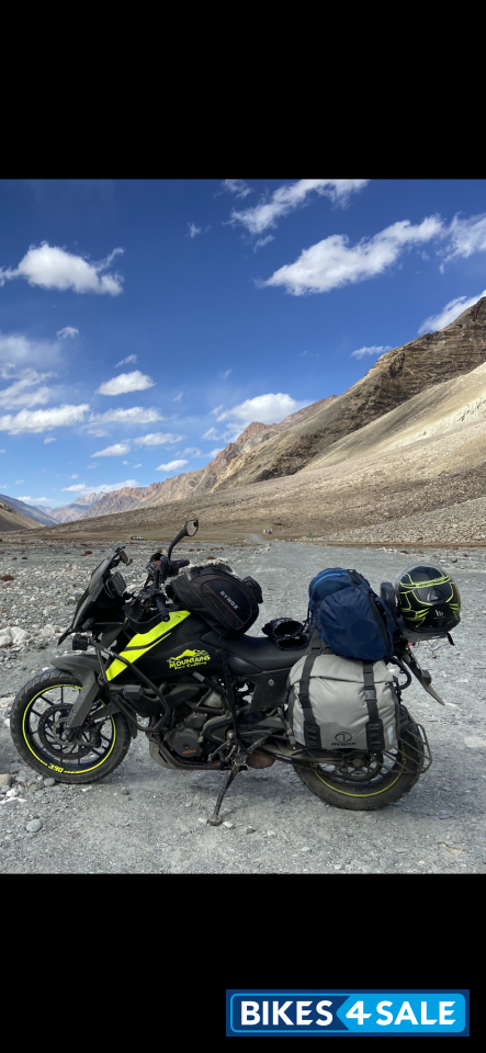 Orange KTM 390 Adventure