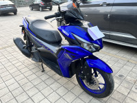 Blue Yamaha Aerox 155