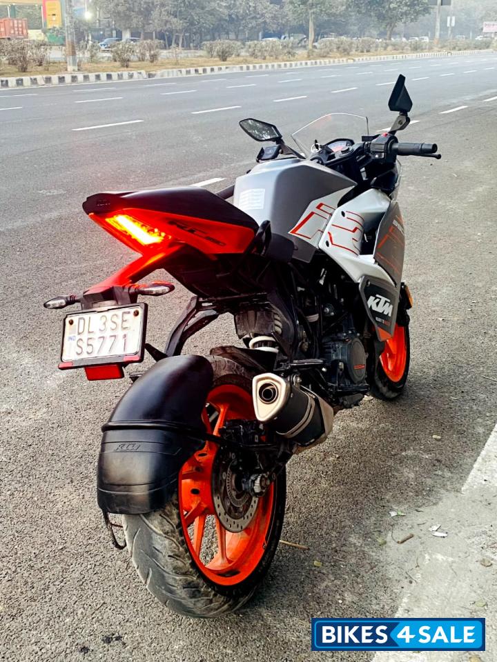Grey White Orange KTM RC 390