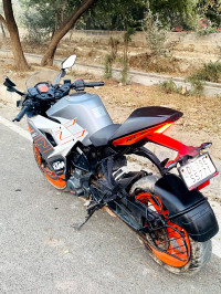Grey White Orange KTM RC 390