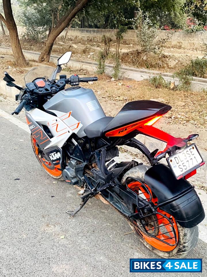 Grey White Orange KTM RC 390