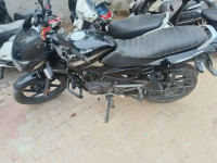 Black Bajaj Pulsar 125 Neon Disc Single Seat