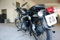 Black Royal Enfield Bullet Machismo A350