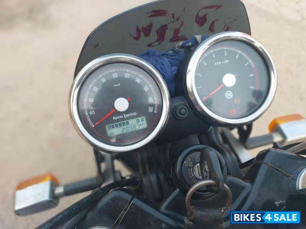 Red Black Royal Enfield Interceptor 650 Twin