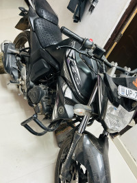 Black Yamaha FZ-S FI V2