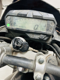 Black Yamaha FZ-S FI V2