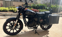 Black Royal Enfield Classic 350 Dual Channel BS6