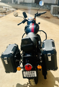 Black Royal Enfield Classic 350 Dual Channel BS6