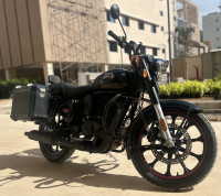Black Royal Enfield Classic 350 Dual Channel BS6