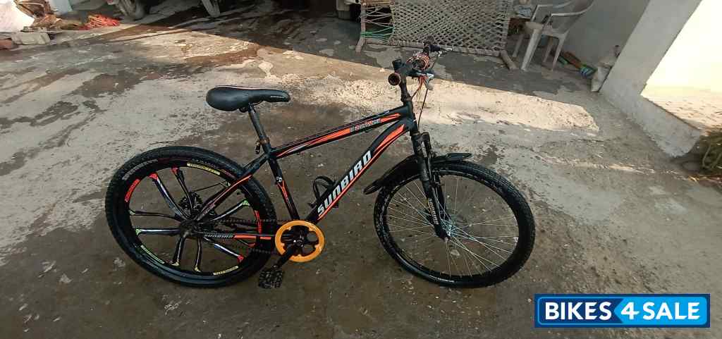 Black And Orange Bicycle  Sunbird 2022alloy