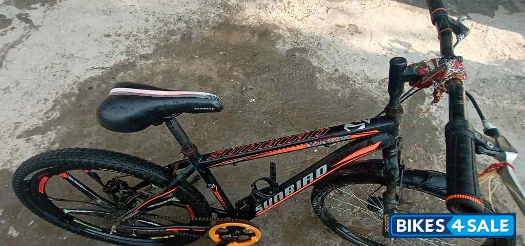 Black And Orange Bicycle  Sunbird 2022alloy