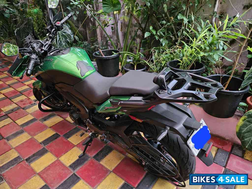 Green Bajaj Dominar 400 ABS BS6