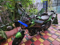 Green Bajaj Dominar 400 ABS BS6