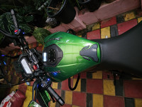 Green Bajaj Dominar 400 ABS BS6