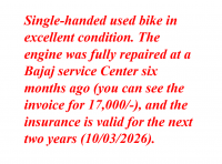 Black Bajaj Pulsar 150 DTSi