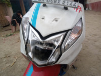 White Honda Dio