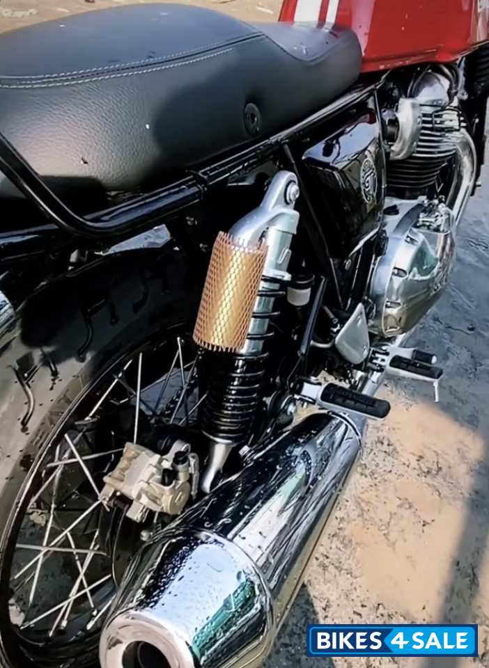 Rocking Red Royal Enfield Continental GT 650