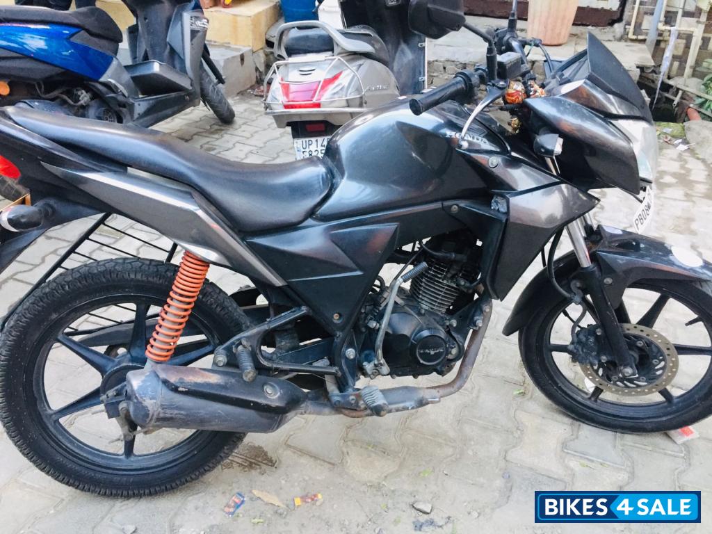 Grey Honda CB Twister