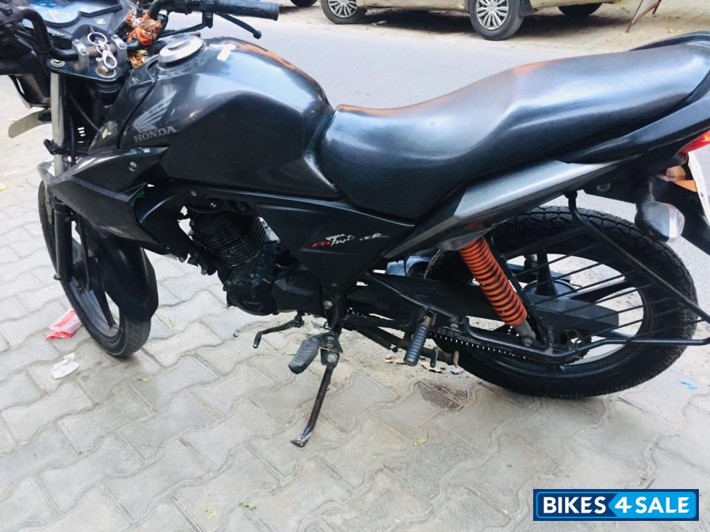 Grey Honda CB Twister