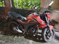Sporty Red Honda CB Hornet 160R