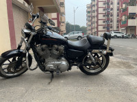 Black With Chrome Harley Davidson Iron 883