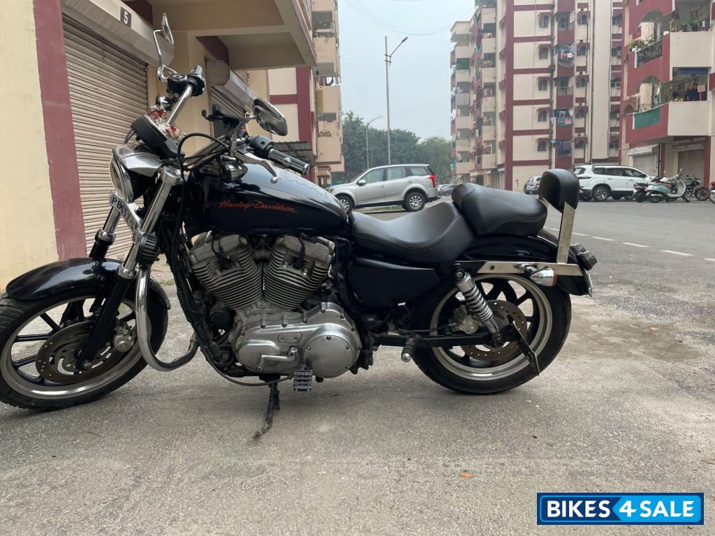 Black With Chrome Harley Davidson Iron 883