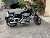 Black With Chrome Harley Davidson Iron 883