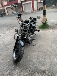 Black With Chrome Harley Davidson Iron 883