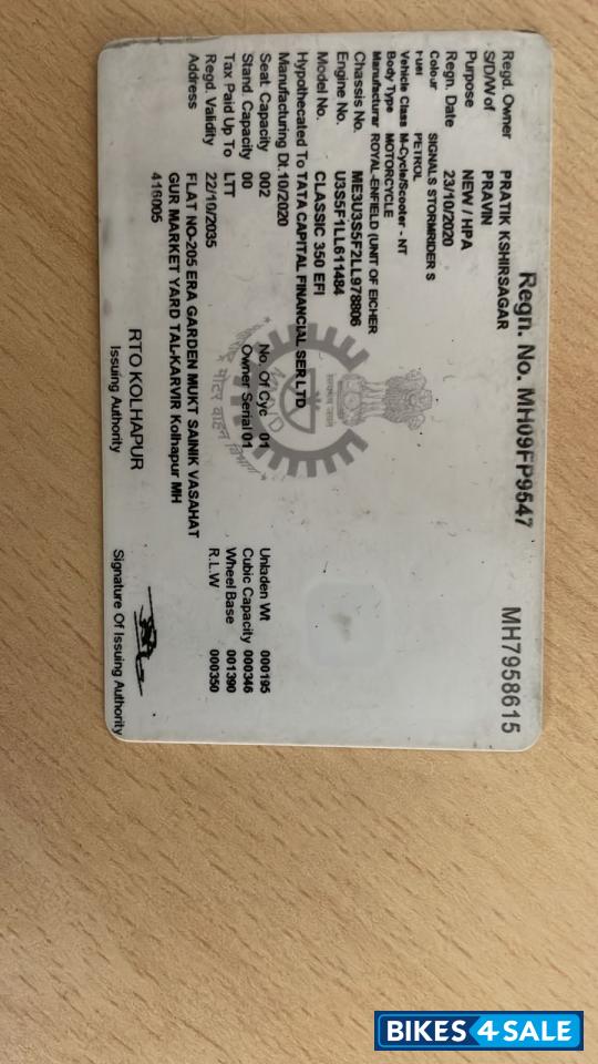 Royal Enfield Classic 350 Dual Channel BS6